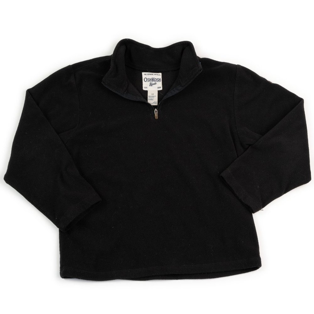 OSHKOSH B'GOSH Youth 1/4 zip fleece pullover size 10